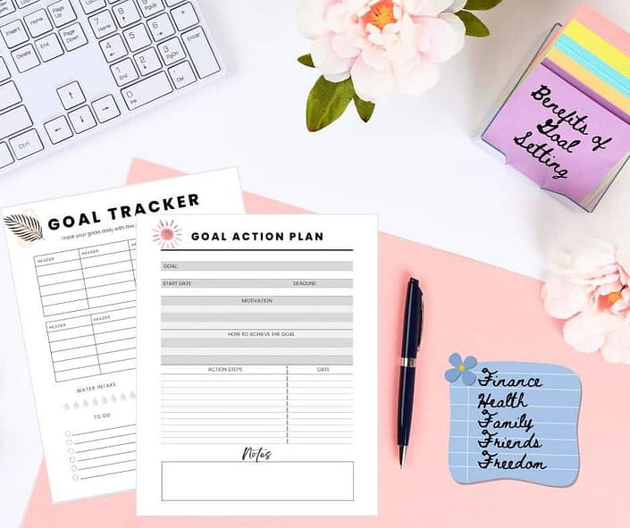 Benefits of goal setting when using a goal setting workbook
