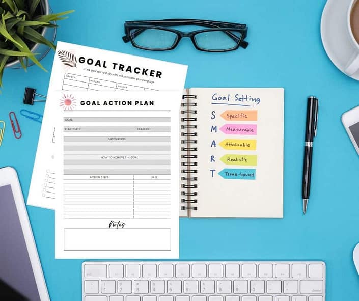 Use SMART goals with working in your goal setting workbook