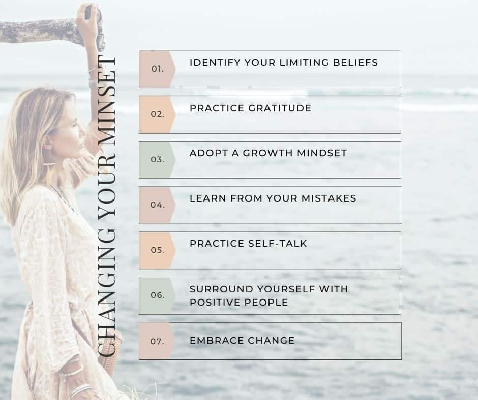 Changing your mindset is important for clearing abundance blocks